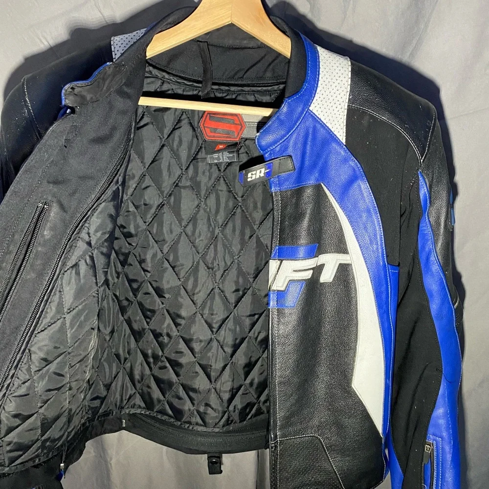 SHIFT Leather Motorcycle Jacket - Picture 2 of 3